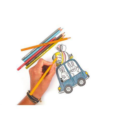 Illustration de : Kit plastique dingue Pâques - Graine créative