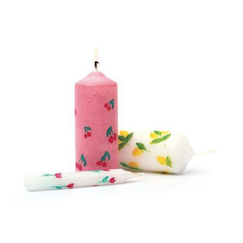 Illustration de : Lot de 4 crayons bougie à la cire liquide - Graine créative