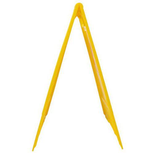 Illustration de : Chevalet de signalisation Entrée interdite - Manutan Expert