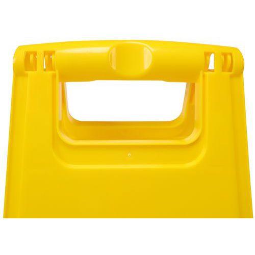 Illustration de : Chevalet de signalisation Entrée interdite - Manutan Expert