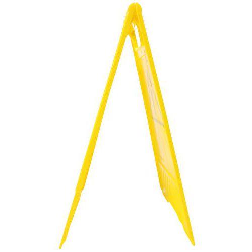 Illustration de : Chevalet de signalisation Danger - Manutan Expert