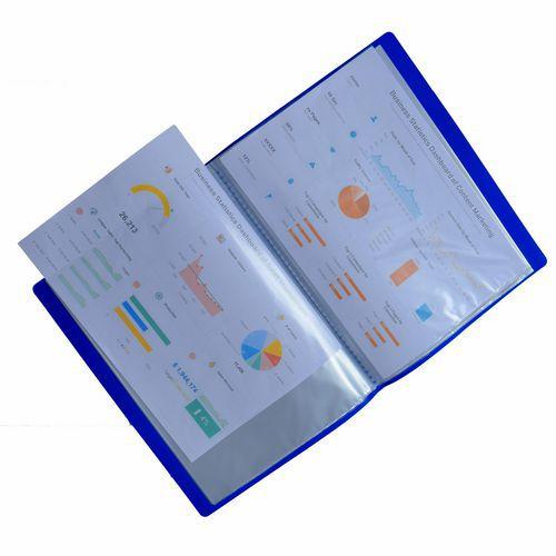 Illustration de : Porte vues personnalisable 80 vues / 40 volets - Pichon