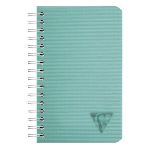 Illustration de : Carnet PP Linicolor reliure intégrale 9 X 14 cm 100 p - Clairefontaine