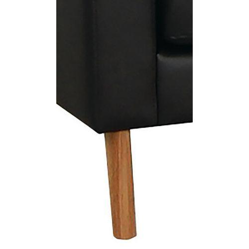 Illustration de : Canapé 2 places Stockolm enduit PVC classé non feu MMP