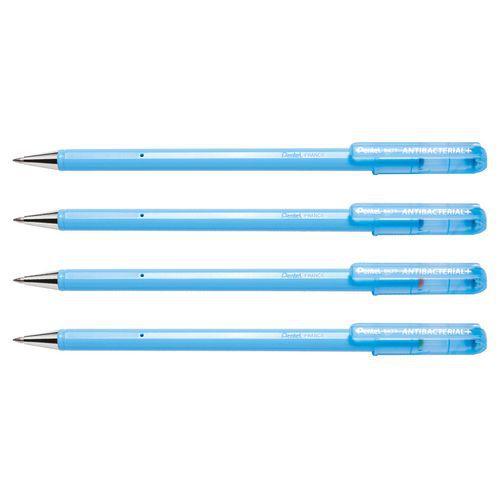 Illustration de : Stylo bille anti bactérien bk77 0,7 mm - Pentel