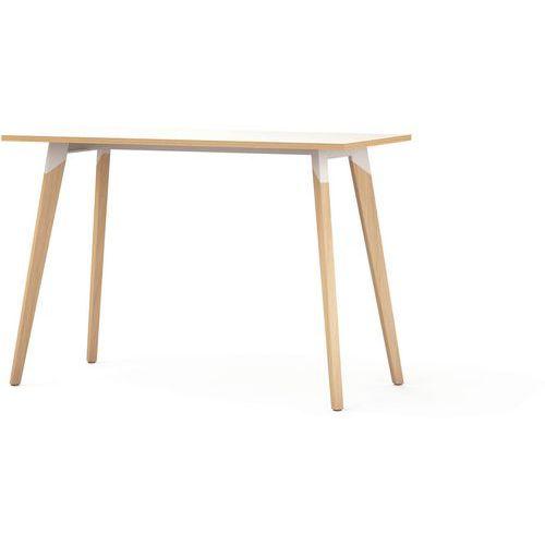 Illustration de : Table haute en plateau stratifié Evasion - L 160 cm- Eol