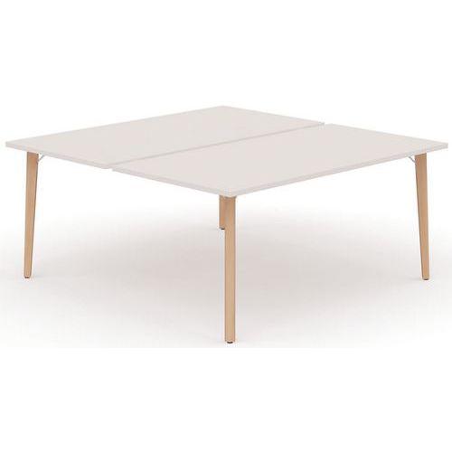 Illustration de : Bureau double monoplateau Robin - élément suivant et départ - Eol