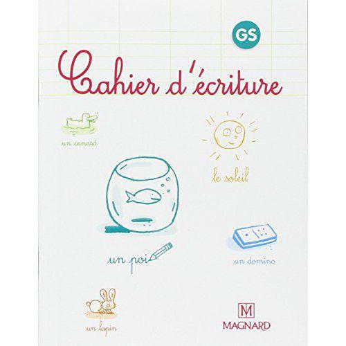 Illustration de : Cahier d'écriture GS