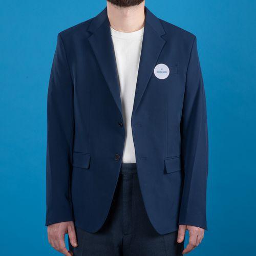 Illustration de : Badge adhésif textile Ø 51 mm - Avery