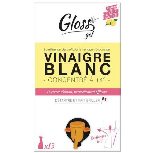 Vinaigre blanc citron gel 14° - 10L - Gloss ECOCUB thumbnail image 1