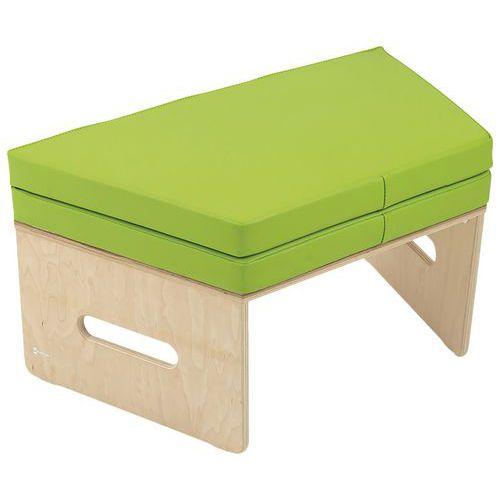 Illustration de : Flexi'class - assise mousse hexagonale repliable-Nathan