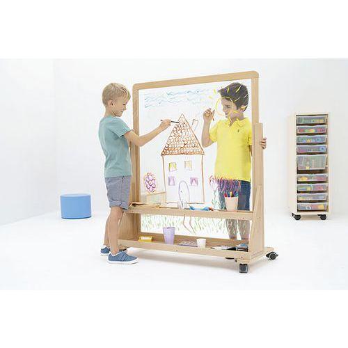 Illustration de : Flexi'class - tableau mobile transparent double face-Nathan