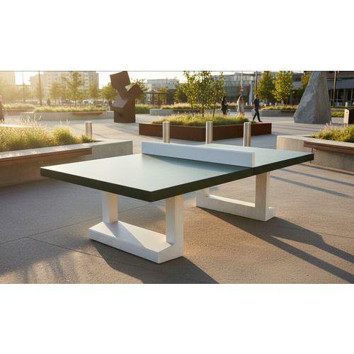 Illustration de : Table de tennis de table béton Duel 2 - Manutan Expert
