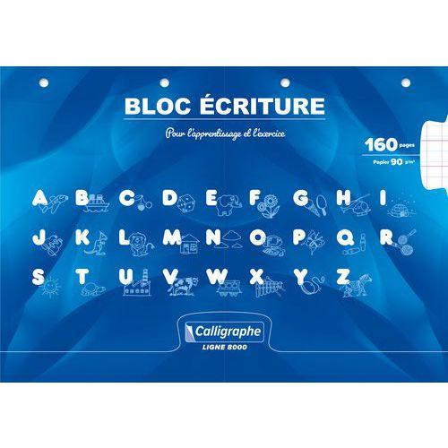 Illustration de : Bloc écriture à l'italienne A4 3 mm IV - Calligraphe