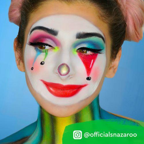 Illustration de : Pot 50ml maquillage blanc de clown - Snazaroo