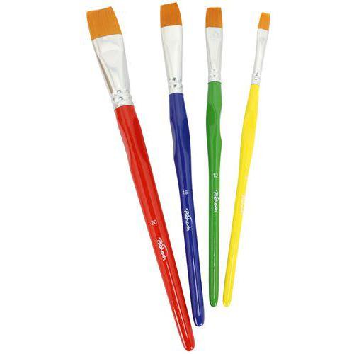 Illustration de : Kit 40 brosses plates - Pichon