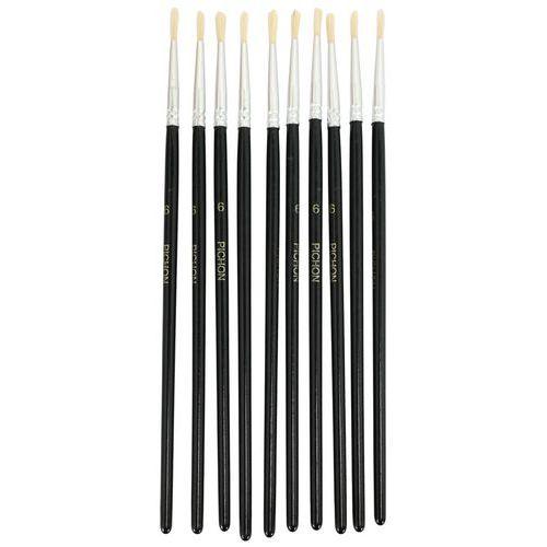 Illustration de : Brosse ronde soie n°6 - Pichon