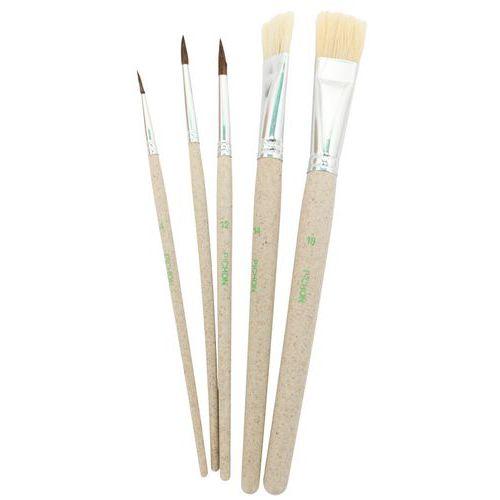 Illustration de : Kit 80 pinceaux plastique recyclé n°1 - Pichon