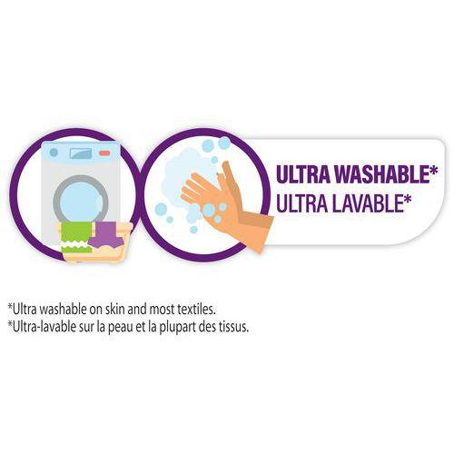 Illustration de : Pochette 12 feutres pastel pointe 2,8 mm - Bic Kids