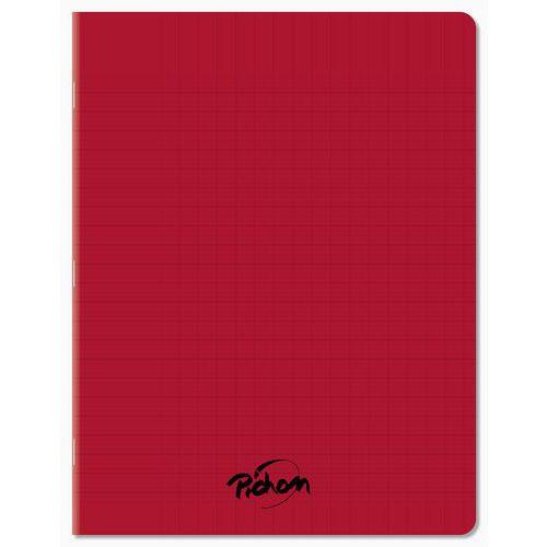 Cahier 96 pages Seyes 17x22 cm 80G - Polypropylène rouge thumbnail image 1