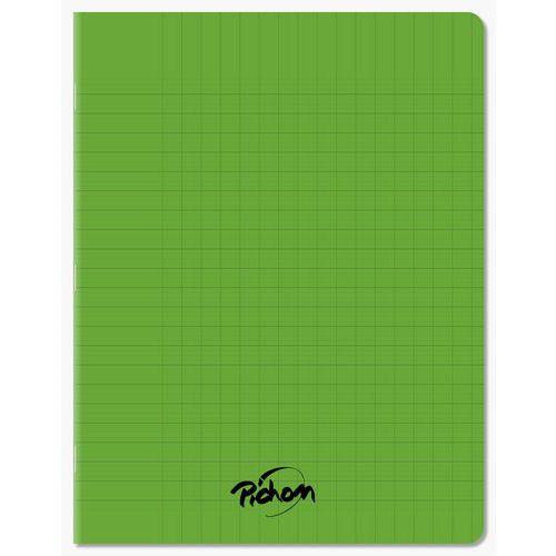 Cahier 96 pages Seyes 17x22 cm 80G - Polypropylène vert thumbnail image 1