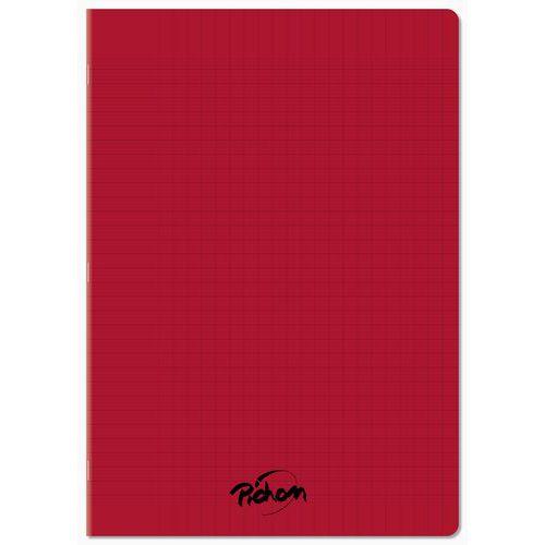 Cahier 96 pages Seyes 24x32 cm 80 g - Polypropylène rouge thumbnail image 1