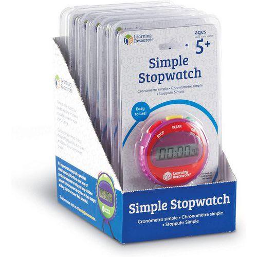 Illustration de : Lot de 6 chronomètres simplifiés - Learning ressources