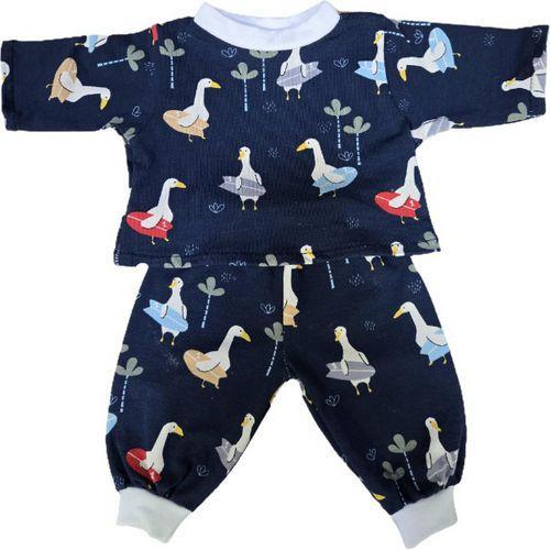 Illustration de : Tenue de nuit mixte pour bébé 40 cm - Les pluminis