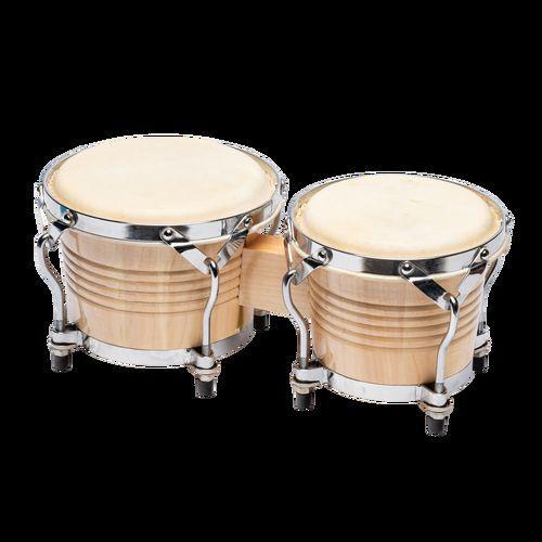 Illustration de : Bongo peau naturelle - Fuzeau