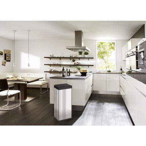 Illustration de : Poubelle avec couvercle à fermeture automatique - 52 L