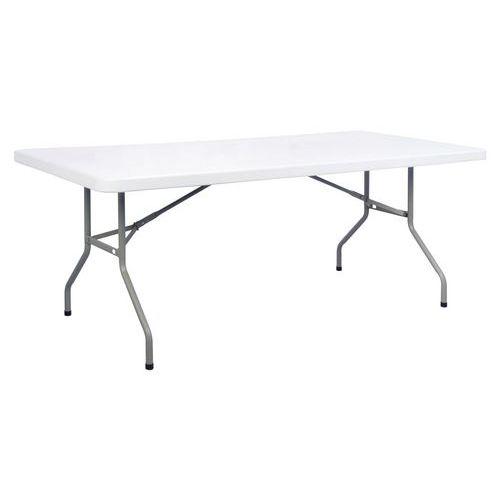 Illustration de : Table pliante rectangulaire 152 X 76 cm HDPE Lifetime
