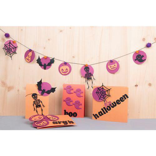 Illustration de : Set 5 matrices Zag halloween