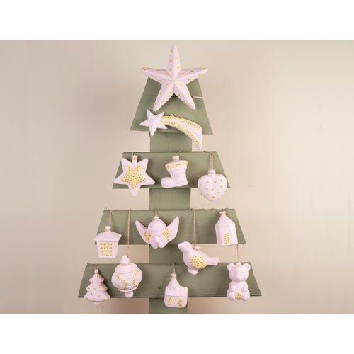 Illustration de : Set 46 formes polystyrène à suspendre - Innspiro