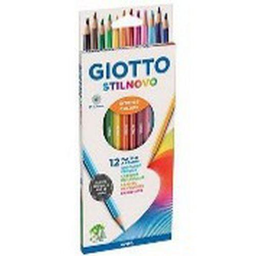 Illustration de : Etui 12 crayons couleurs assorties omyacolor stilnovo 2 - Giotto