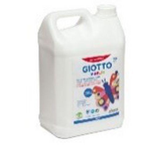 Illustration de : Flacon de 5 litres colle liquide vinylique - Giotto bib