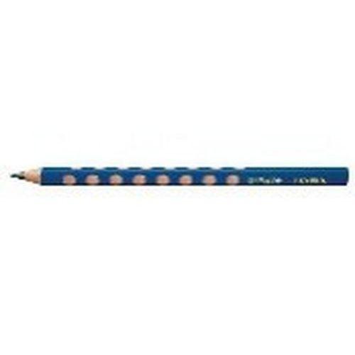 Illustration de : Crayon graphite triangulaire groove maxi b - Lyra