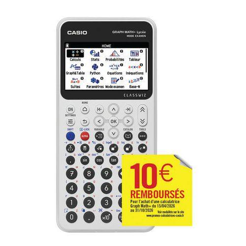 Illustration de : Calculatrice graphique Graph Math+ - Casio