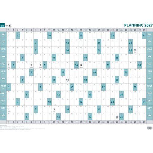 Illustration de : Calendrier planning annuel - 90x63 cm - 12 mois - 2027 - Quo Vadis