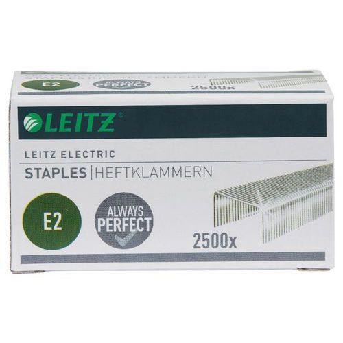 Illustration de : Boite 2500 agrafes 24/6 E2 pour agrafeuse électrique - Leitz