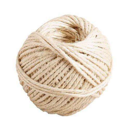 Illustration de : Pelote ficelle sisal 94 m x 3 mm, 250g environ -Corderies Tournonaises