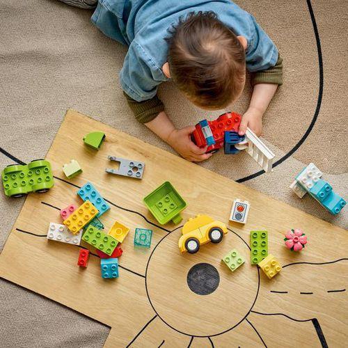 Illustration de : Lot de 4 véhicules créatifs 42 pièces - Lego Duplo