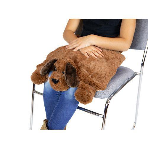 Illustration de : Coussin de genoux en peluche chiot de 2,3 kg - Bouncyband