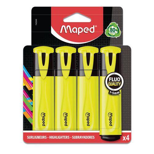 Illustration de : Surligneur jaune - Maped