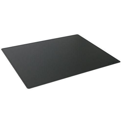 Sous-main 530x400mm rainures PP opaque noir - Durable thumbnail image 1