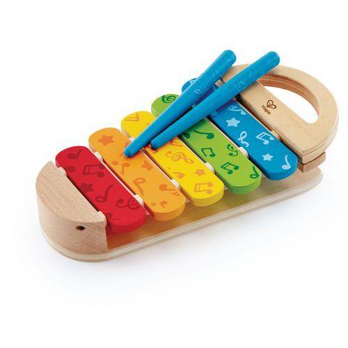 Illustration de : Xylophone arc-en-ciel - Hape