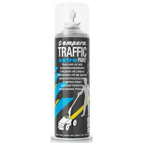 Illustration de : Traçeuse de lignes  Perfekt Striper®+ 1 aérosol Traffic extra blanc - Ampère