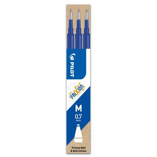 Recharge FriXion ball Pilot 0.7 mm (Set de 3) - bleu thumbnail image 1