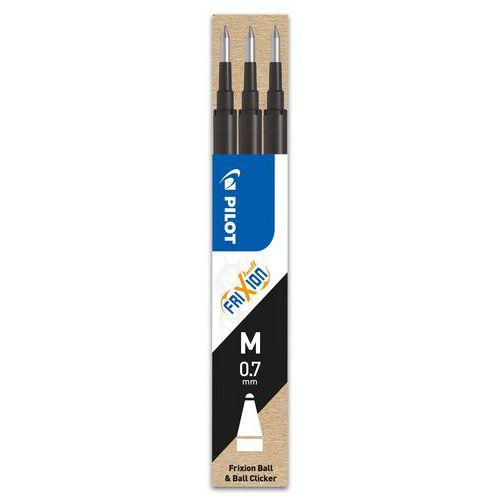 Recharge FriXion ball Pilot 0.7 mm (Set de 3) - noir thumbnail image 1