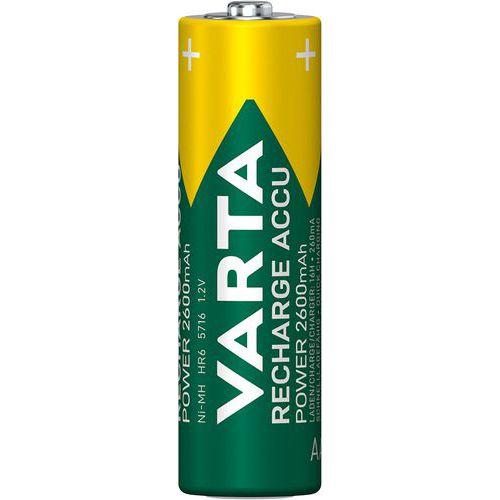 Illustration de : Pile rechargeable AA (LR06) - Varta