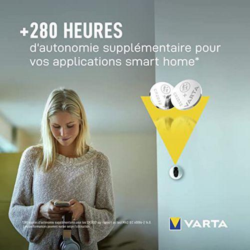 Illustration de : Pile bouton pour calculatrice alcaline LR54 - Varta